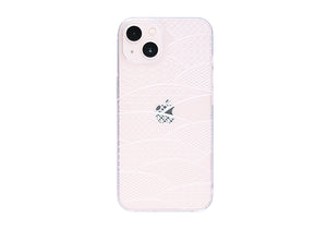 iPhone 13 Air Jacket Kiriko 江戶切子-千代柄 扇(透明)