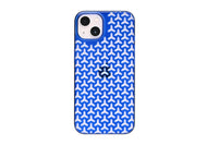iPhone 13 Air Jacket Kiriko 江戶切子-毘沙門亀甲(藍)
