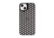 iPhone 13 Air Jacket Kiriko 江戶切子-毘沙門亀甲(黑)