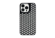 iPhone 13 Pro Air Jacket Kiriko 江戶切子-毘沙門亀甲(黑)