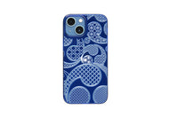 iPhone 13 mini Air Jacket Kiriko 江戶切子-巴紋(藍)