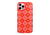iPhone 12 Pro Max Air Jacket Kiriko 江戶切子-花十字紋(紅)