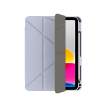 iPad 11th 2025 ( iPad 10th 2022通用) Amos 相機快取多角度折疊防摔保護套 (含Apple Pencil槽) (二色)