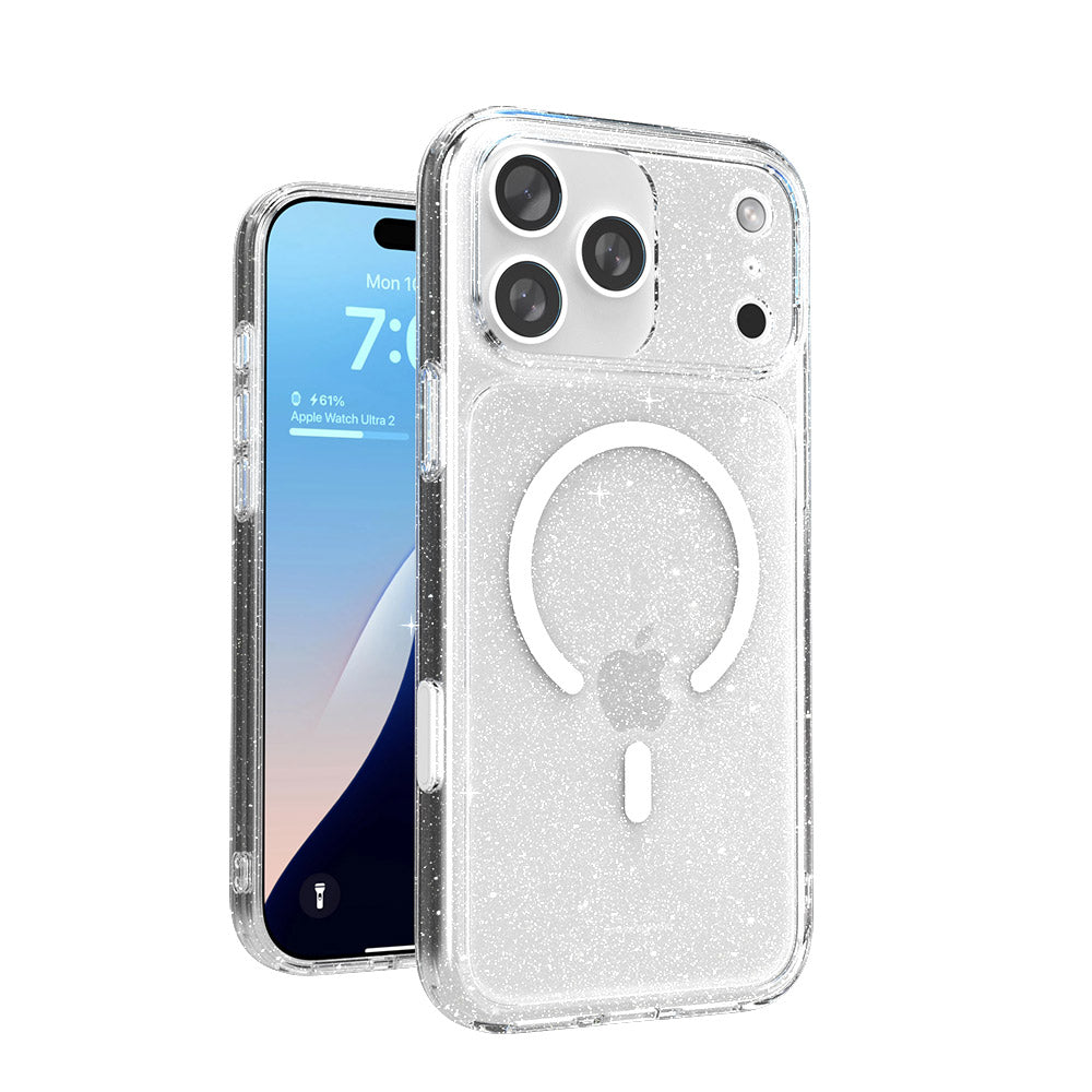 {預購優惠兩件95折} iPhone 2025 / iPhone 17 全系列 Air Jacket Mag Hybrid STARRY 璀璨保護殼 - MagSafe 保護殼(按鍵版)