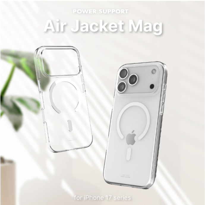 {預購優惠兩件95折} iPhone 2025 / iPhone 17 全系列 Air Jacket Mag 輕薄保護殼 - MagSafe 保護殼(相機按鍵版)