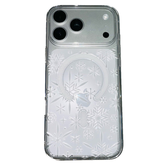 iPhone 17 Pro / Pro Max Air Jacket Ｍag Kiriko 江戶切子-雪片