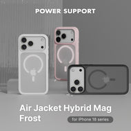 iPhone 18 Pro / iPhone 17 全系列 Air Mag Frost - MagSafe 保護殼（五色）按鍵版