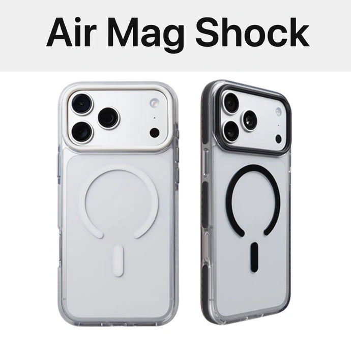 {優惠兩件95折} iPhone 2025 / iPhone 17 全系列 Air Mag Shock - MagSafe 保護殼 (二色)