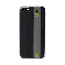 {限量預購} iPhone SE / 11 / 11 Pro / 11 Pro Max Air Jacket™(透明) -附皮革指環帶 (灰)