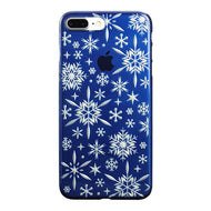 iPhone 7 Plus Air Jacket Kiriko 江戶切子-雪花(深藍)