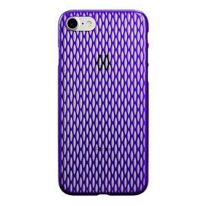 iPhone 8 Air Jacket Kiriko 江戶切子-穀物(紫)