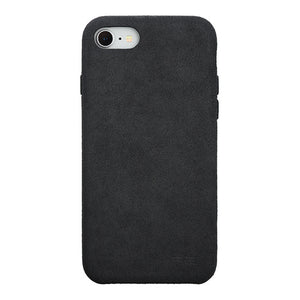 iPhone 8 Ultrasuede Air Jacket麂皮絨保護殼(黑)