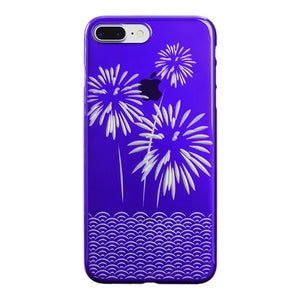 iPhone 7 Plus Air Jacket Kiriko 江戶切子-爆竹(紫)