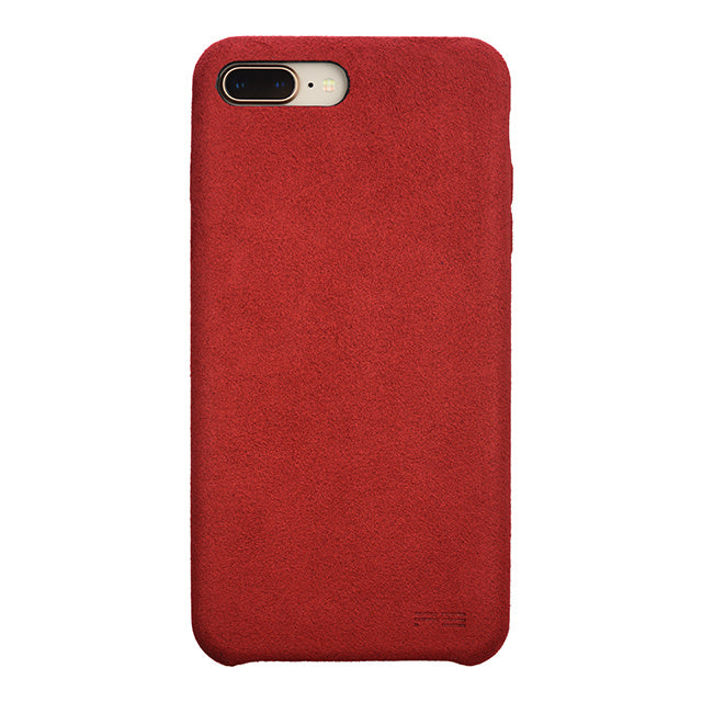 iPhone 8 Plus Ultrasuede Air Jacket麂皮絨保護殼(紅)