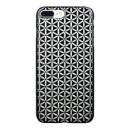 iPhone 8 Plus Air Jacket Kiriko 江戶切子-麻葉紋(黑)