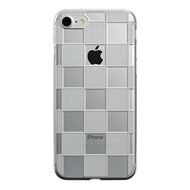 iPhone 8 Air Jacket Kiriko 江戶切子-市松(透明)