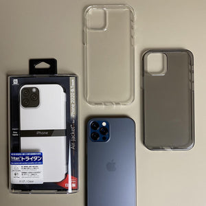 獨家殼貼組- iPhone 2021 / iPhone 13 全系列 Air Jacket 超薄保護殼 + 光澤亮面/抗眩霧面保護膜