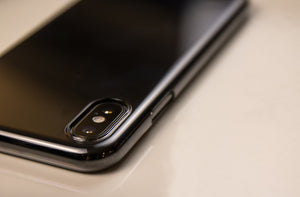 iPhone XR Air Jacket超薄保護殼 (透明黑)