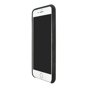 iPhone 8 Plus Ultrasuede Air Jacket麂皮絨保護殼(黑)