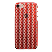 iPhone 7 Air Jacket Kiriko 江戶切子-穀物(紅)