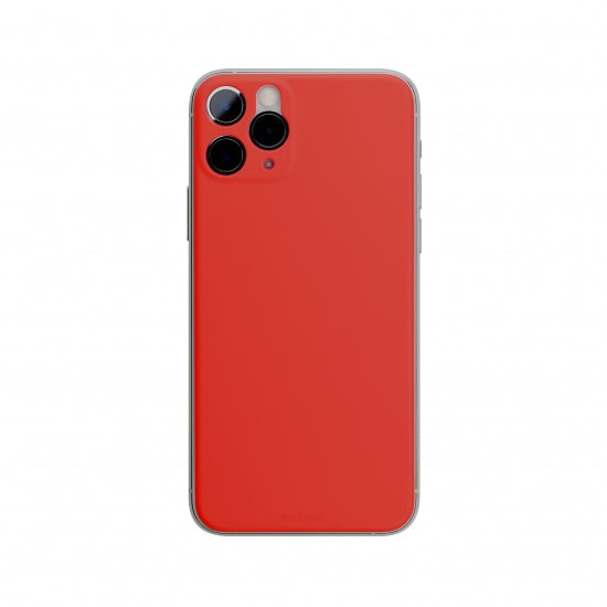 {限量預購} iPhone 11 / 11 Pro / 11 Pro Max 橡膠背貼(紅)