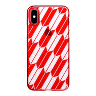 iPhone Xs Air Jacket Kiriko 江戶切子-矢絣(紅)