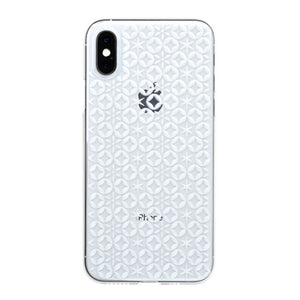 iPhone Xs Air Jacket Kiriko 江戶切子-七寶之星 (透明)