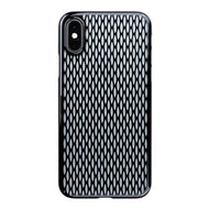 iPhone Xs Air Jacket Kiriko 江戶切子-米粒 (黑)