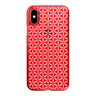 iPhone Xs Air Jacket Kiriko 江戶切子-麻葉紋(紅)