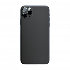 {限量預購} iPhone 11 / 11 Pro / 11 Pro Max 橡膠背貼(黑)