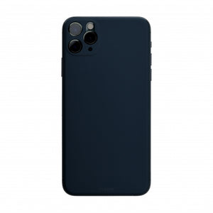 {限量預購} iPhone 11 / 11 Pro / 11 Pro Max 橡膠背貼(藍)