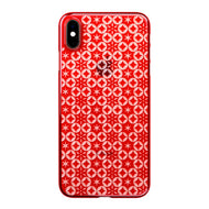 iPhone Xs Max Air Jacket Kiriko 江戶切子-七寶之星(紅)