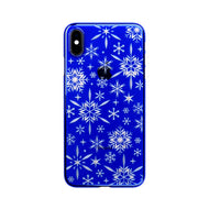iPhone Xs Max Air Jacket Kiriko 江戶切子-雪花(藍)