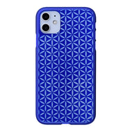iPhone 11 Air Jacket Kiriko 江戶切子-麻葉紋(藍)
