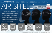 Air Shield 日本製可動式防霧保護面罩