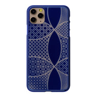 iPhone 11 Pro Max Air Jacket Kiriko 江戶切子-千代柄 七寶(藍)