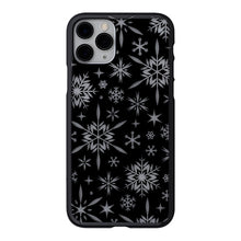 iPhone 11 Pro Air Jacket Kiriko 江戶切子-雪片(黑)