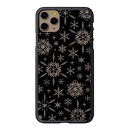 iPhone 11 Pro Max Air Jacket Kiriko 江戶切子-雪片(黑)