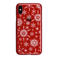 iPhone X Air Jacket Kiriko 江戶切子-雪花(紅) - POWER SUPPORT台灣官方網站