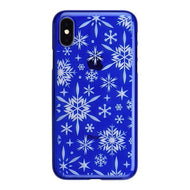 iPhone X Air Jacket Kiriko 江戶切子-雪花(藍) - POWER SUPPORT台灣官方網站