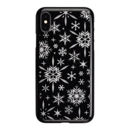 iPhone X Air Jacket Kiriko 江戶切子-雪花(黑) - POWER SUPPORT台灣官方網站