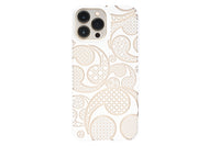iPhone 13 Pro Air Jacket Kiriko 江戶切子-巴紋(白)