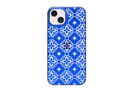 iPhone 13 Air Jacket Kiriko 江戶切子-花十字紋(藍)