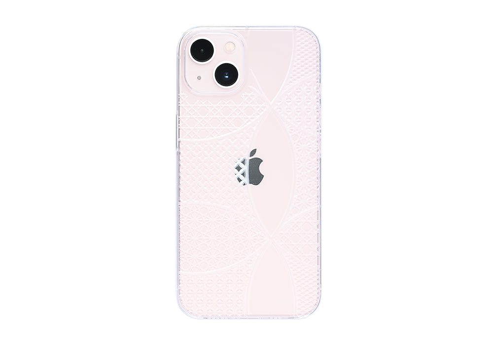 iPhone 14 Air Jacket Kiriko 江戶切子-千代柄 七寶