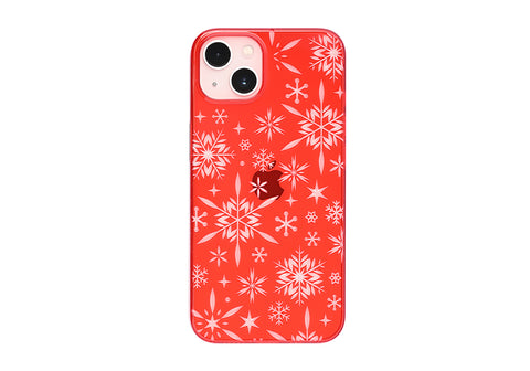
  
	
    
	
    iPhone 13 Jacket Kiriko 江戶切子-雪片(紅)