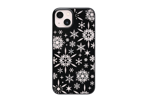 
  
	
    
	
    iPhone 13 Jacket Kiriko 江戶切子-雪片(黑)