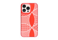 iPhone 13 Pro Air Jacket Kiriko 江戶切子-千代柄 七寶(紅)