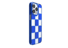 iPhone 13 Pro Air Jacket Kiriko 江戶切子-市松(藍)