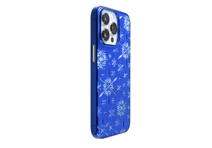 iPhone 13 Pro Jacket Kiriko 江戶切子-雪片(藍)