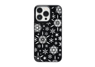 iPhone 13 Pro Jacket Kiriko 江戶切子-雪片(黑)